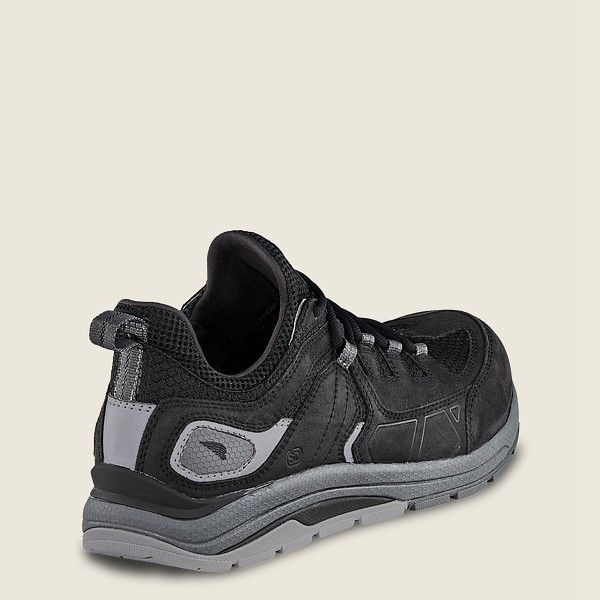 Red Wing Work Shoes Cooltech™ Athletics - Safety Toe - Black/Grey - Mens AJT401683